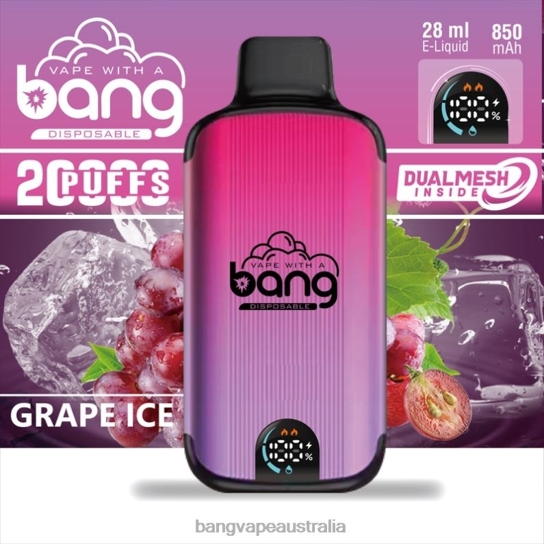 Bang Vape Digital Smart Screen 20000 puffs 6006N3 Disposable - Vape Gang Disposables