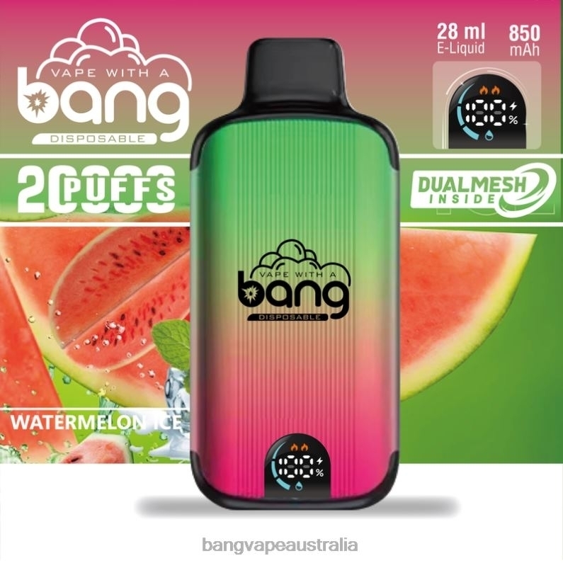 Bang Vape Digital Smart Screen 20000 puffs 6006N3 Disposable - Vape Gang Disposables