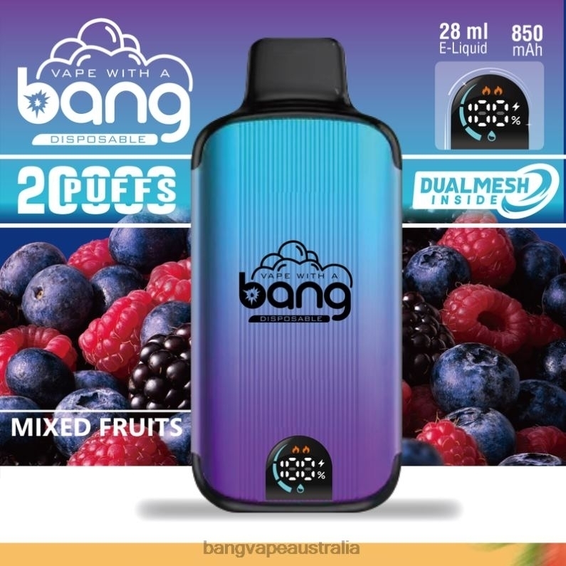 Bang Vape Digital Smart Screen 20000 puffs 6006N3 Disposable - Vape Gang Disposables