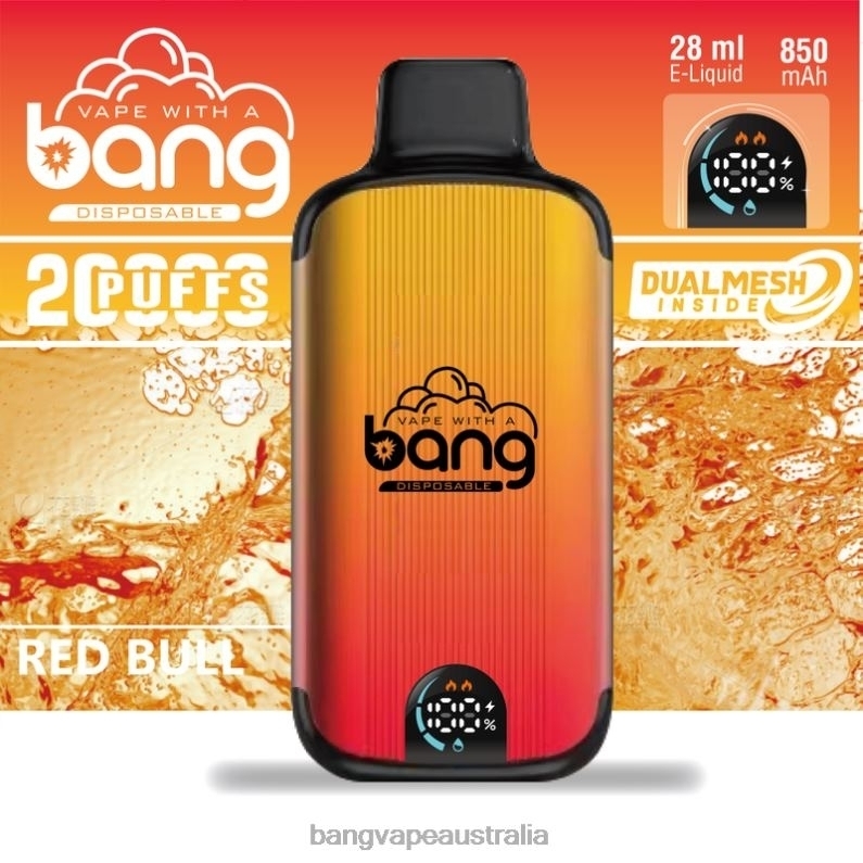 Bang Vape Digital Smart Screen 20000 puffs 6006N3 Disposable - Vape Gang Disposables