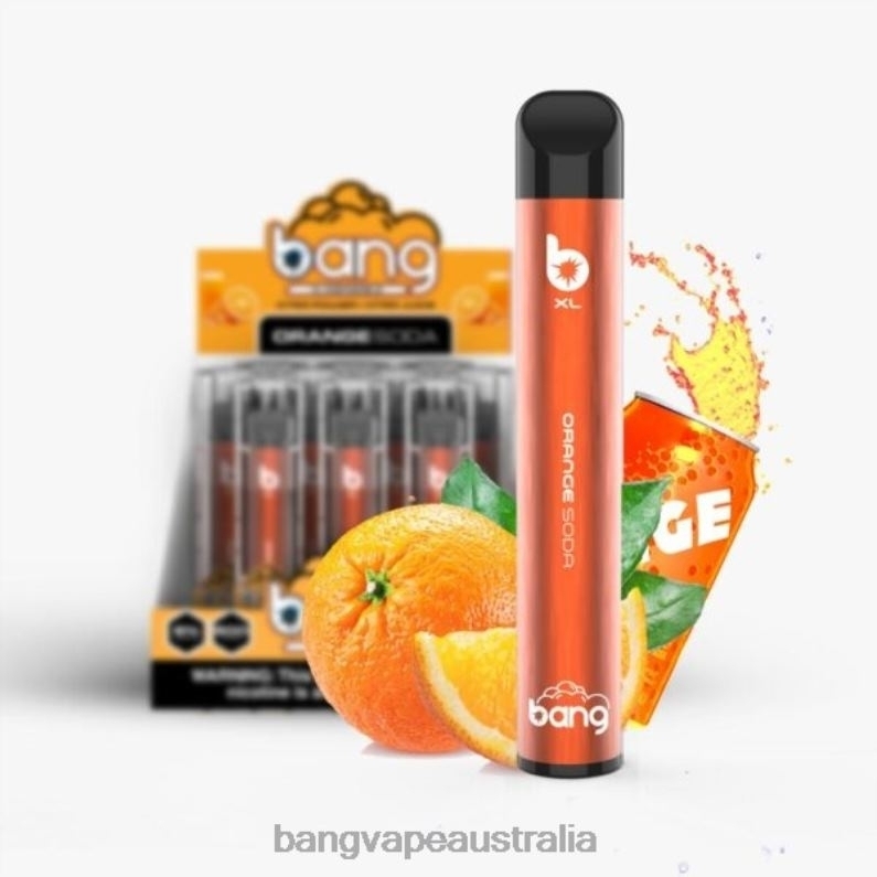 Bang Vape XL Disposable 6006N32 Orange Soda - Bang Vape Australia