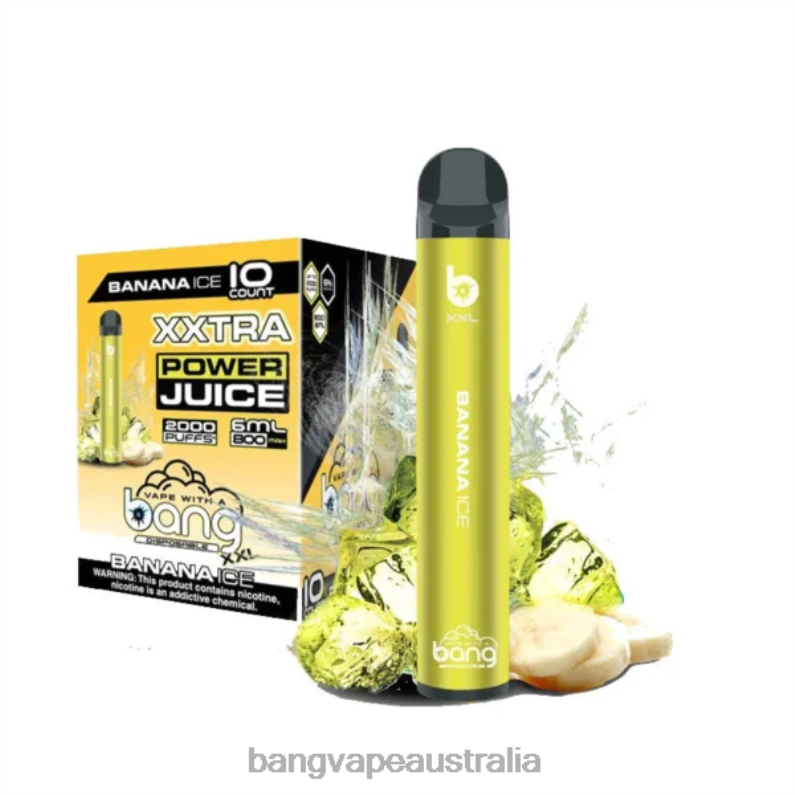Bang Vape XXL 2000 puffs 6006N13 Banana Ice - Vape Gang Disposables