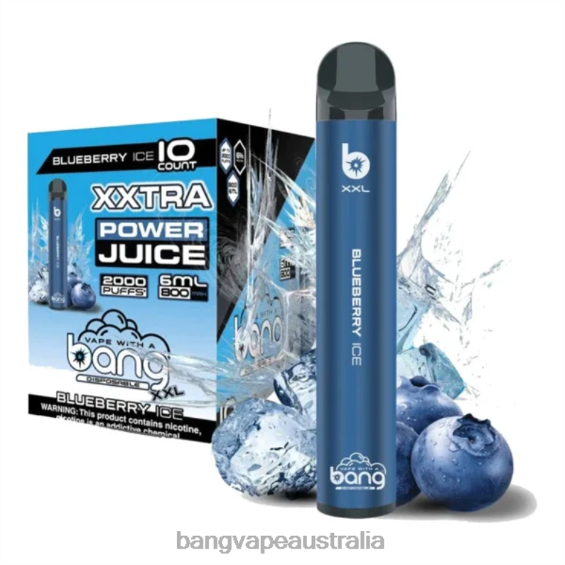 Bang Vape XXL 2000 puffs 6006N14 Blueberry Ice - Vape Gang Sydney
