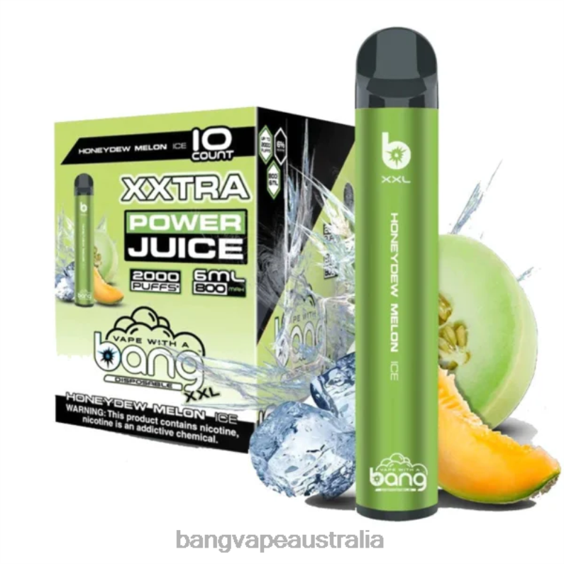 Bang Vape XXL 2000 puffs 6006N18 Honeydew Melon Ice - Bang Vape Puffs