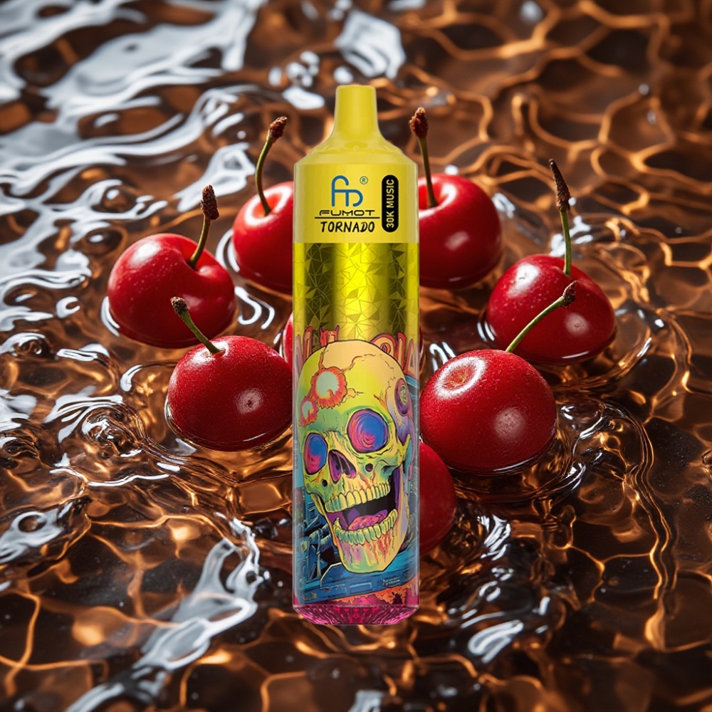 Fumot RandM Tornado 30000 Puffs Disposable Vape 30mL 5% Cherry Coke LED 600mAh