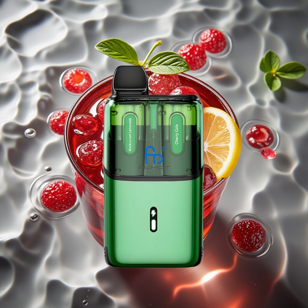 Fumot Ultra T32000 Disposable Vape 32000 Puffs 24mL Blackcurrant Lemonade Cherry Cola 800mAh Type-C Fast Charging