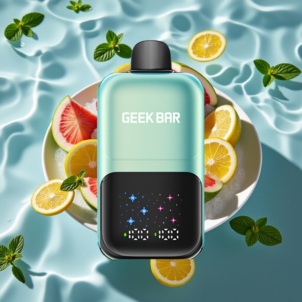 GEEK BAR 2GO 20ml 50000 Puffs Dual Tank Disposable Vape Pen Cool Mint Ice