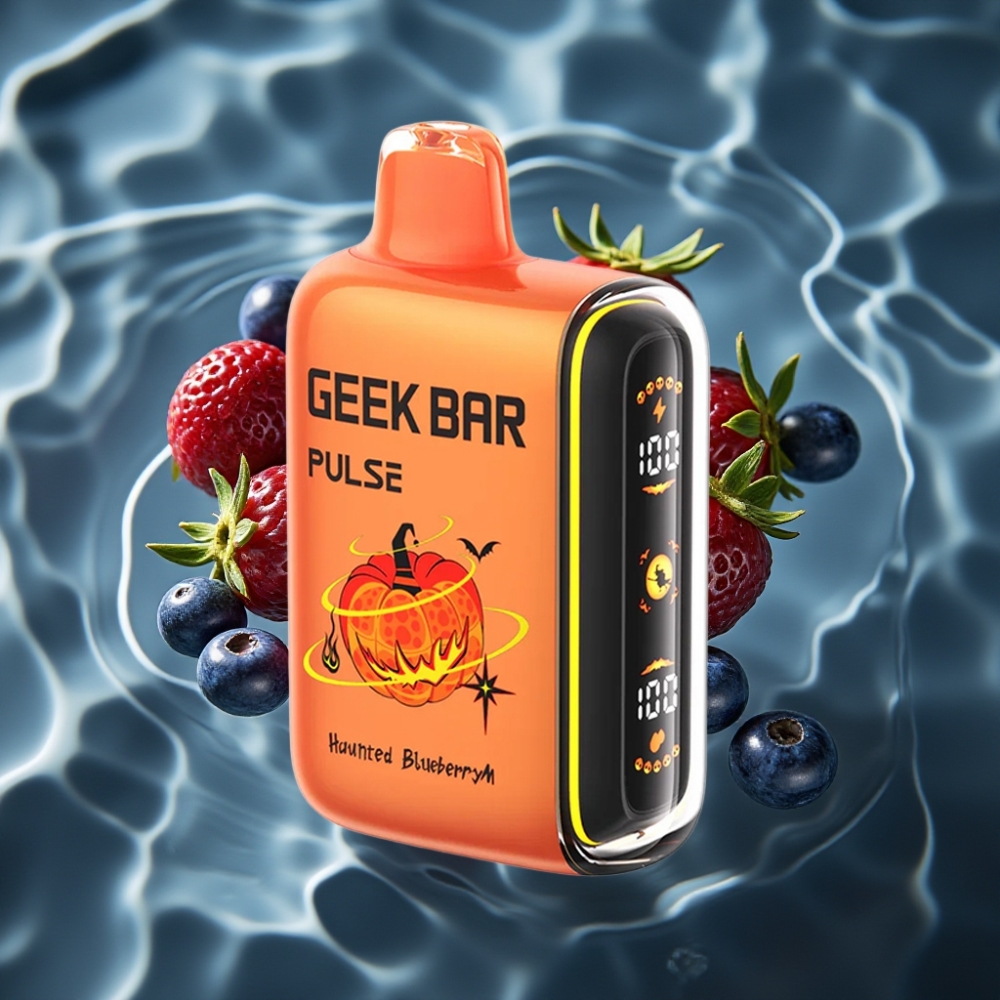 Geek Bar Pulse 15000 Puffs 16ML 5% Nicotine USB-C Halloween Edition Disposable Vape
