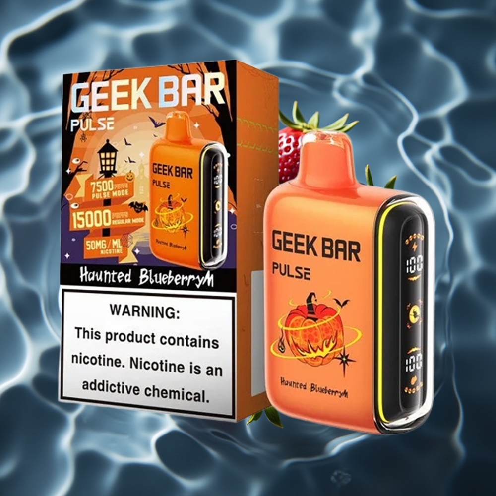 Geek Bar Pulse 15000 Puffs 16ML 5% Nicotine USB-C Halloween Edition Disposable Vape