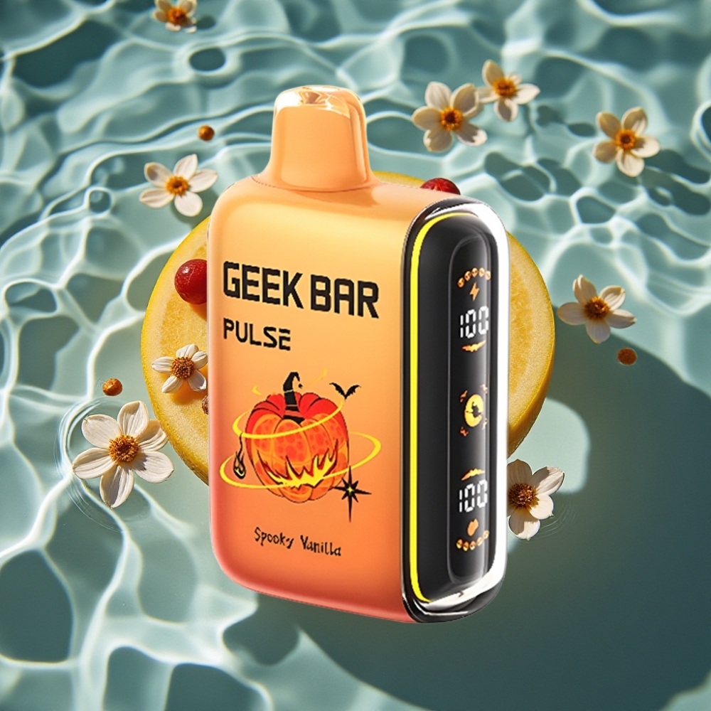 Geek Bar Pulse 15000 Puffs 16ML 5% Nicotine USB-C Halloween Edition Disposable Vape