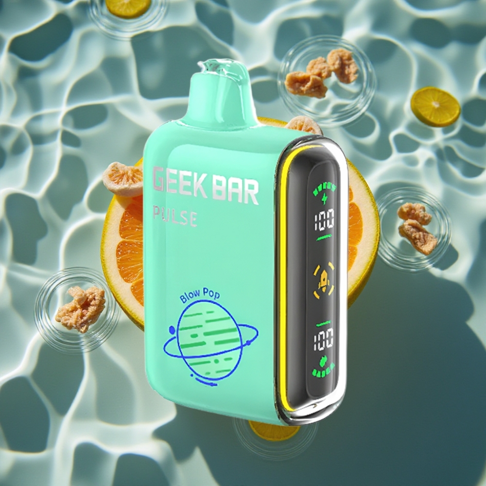 Geek Bar Pulse 15000 Puffs 16ML 5% Nicotine USB Type-C Disposable Vape Planet Edition
