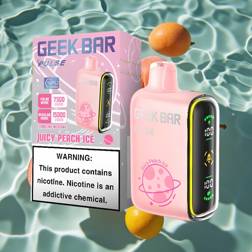 Geek Bar Pulse 15000 Puffs 16ML 5% Nicotine USB Type-C Disposable Vape Planet Edition