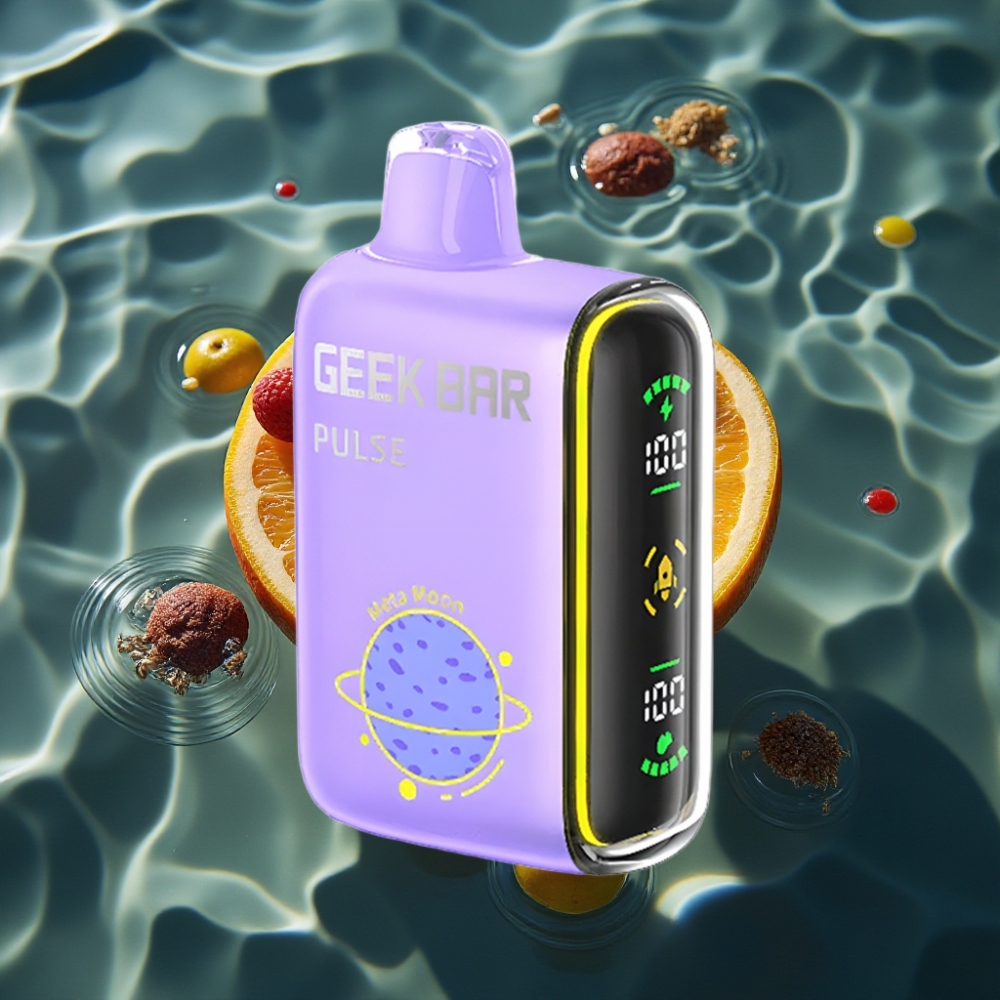 Geek Bar Pulse 15000 Puffs 16ML 5% Nicotine USB Type-C Disposable Vape Planet Edition
