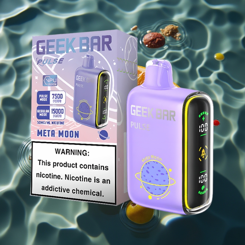Geek Bar Pulse 15000 Puffs 16ML 5% Nicotine USB Type-C Disposable Vape Planet Edition