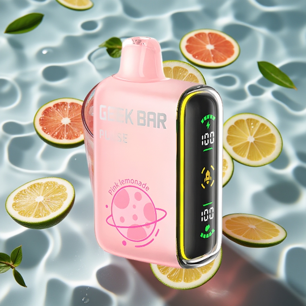 Geek Bar Pulse 15000 Puffs 16ML 5% Nicotine USB Type-C Disposable Vape Planet Edition
