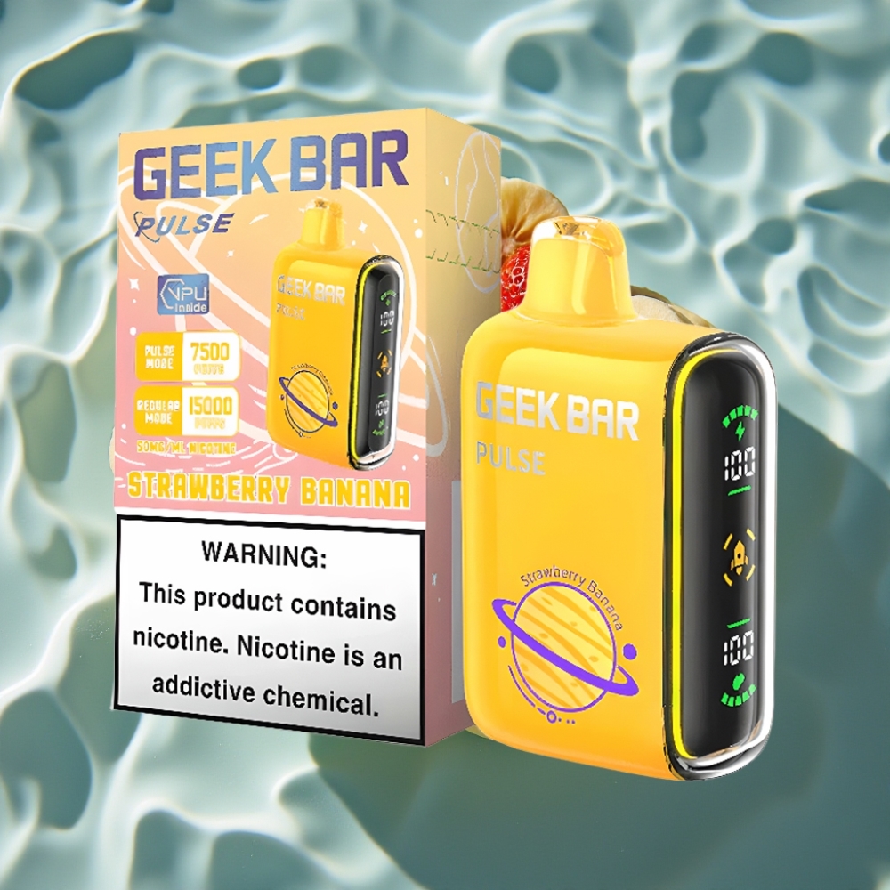 Geek Bar Pulse 15000 Puffs 16ML 5% Nicotine USB Type-C Disposable Vape Planet Edition