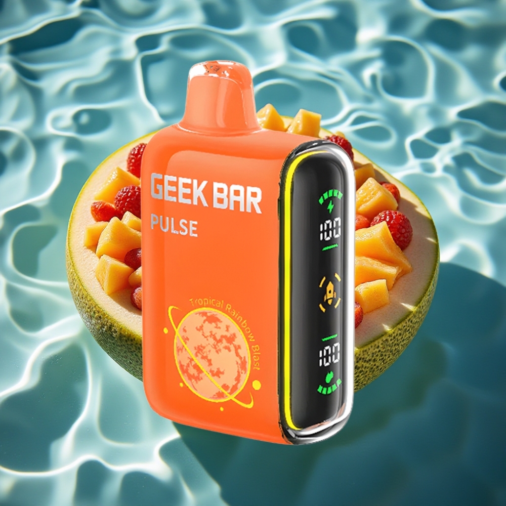 Geek Bar Pulse 15000 Puffs 16ML 5% Nicotine USB Type-C Disposable Vape Planet Edition