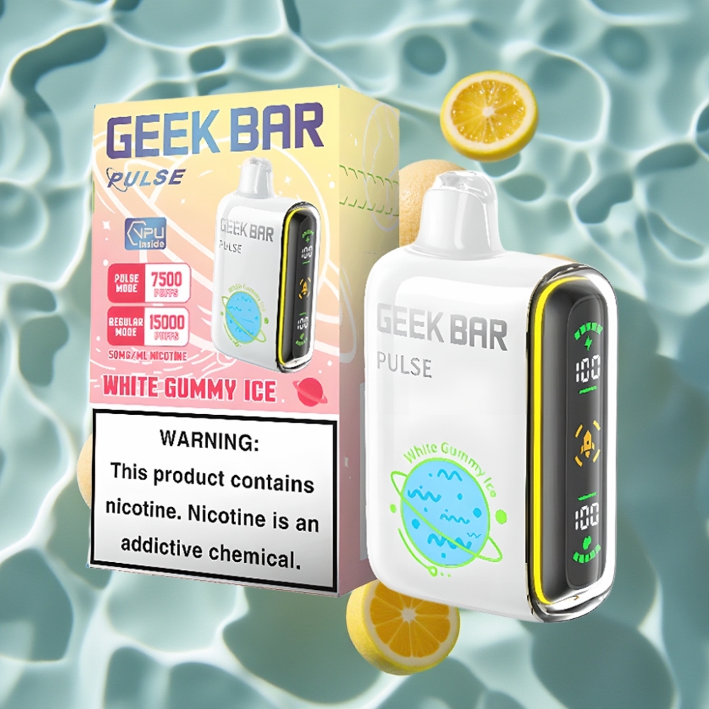 Geek Bar Pulse 15000 Puffs 16ML 5% Nicotine USB Type-C Disposable Vape Planet Edition