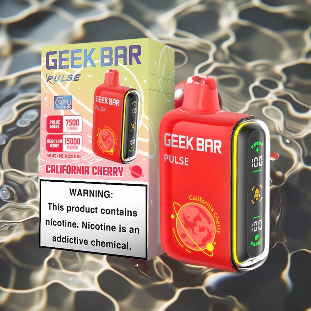 Geek Bar Pulse 15000 Puffs 16ML 5% Nicotine USB Type-C Disposable Vape Planet Edition