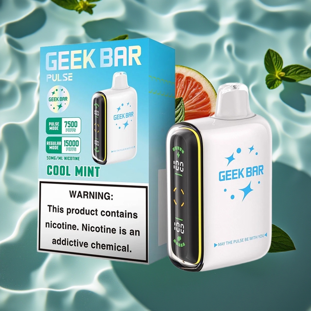 Geek Bar Pulse 15000 Puffs 16ML 5% Nicotine USB Type-C Disposable Vape Planet Edition