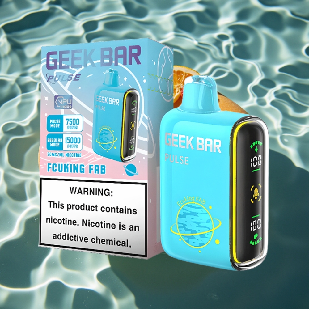 Geek Bar Pulse 15000 Puffs 16ML 5% Nicotine USB Type-C Disposable Vape Planet Edition
