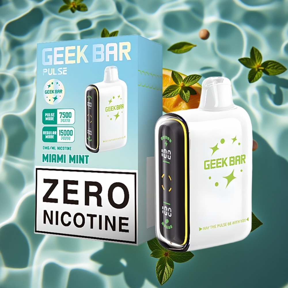 Geek Bar Pulse 15000 Puffs 16ML 5% Nicotine USB Type-C Disposable Vape