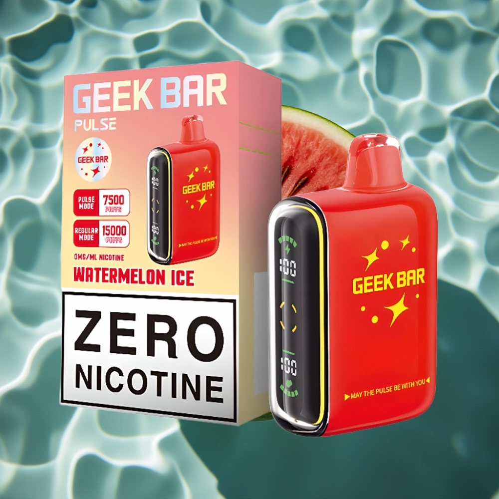 Geek Bar Pulse 15000 Puffs 16ML 5% Nicotine USB Type-C Disposable Vape