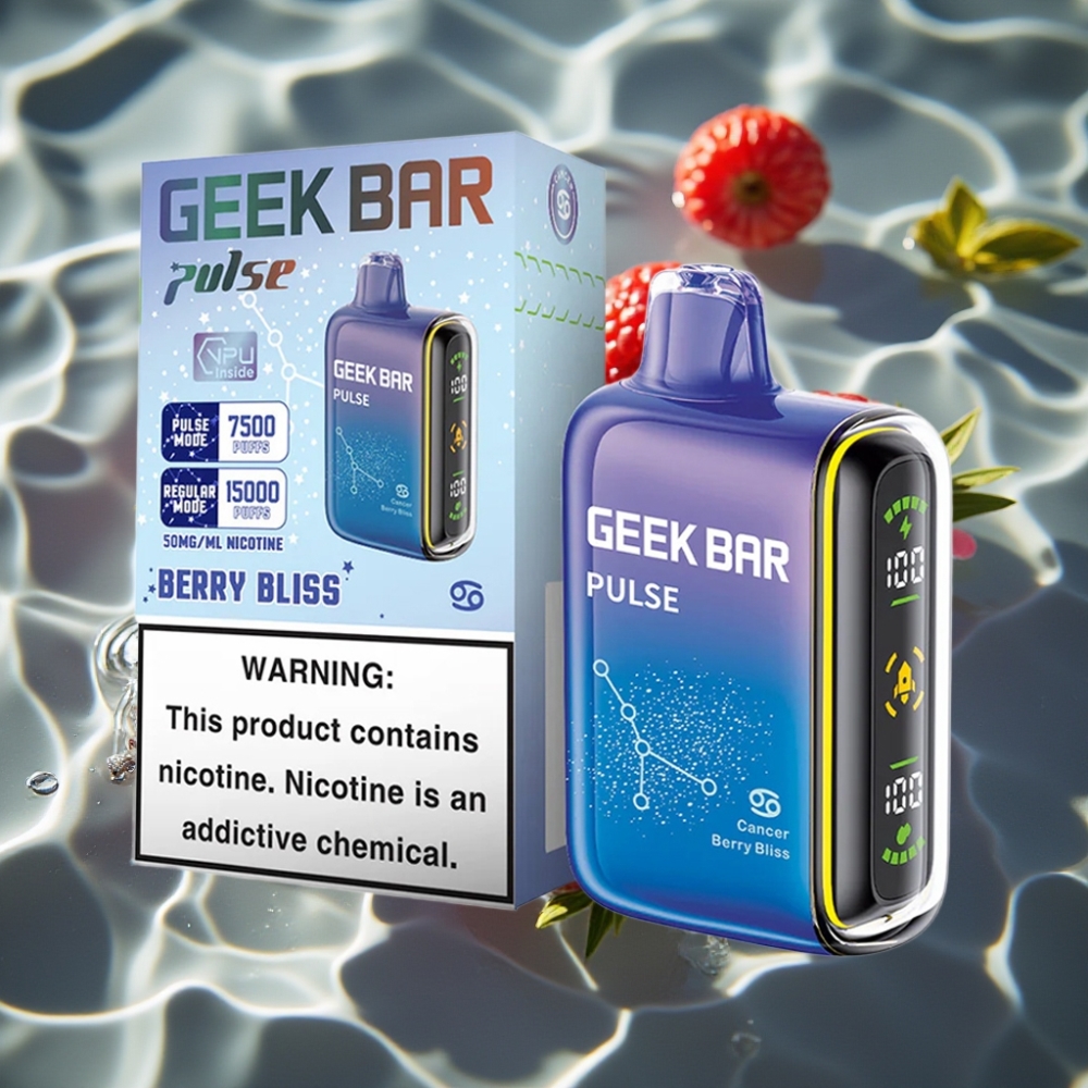 Geek Bar Pulse 15000 Puffs Disposable Vape Zodiac Edition 16ML 5% Nicotine USB-C