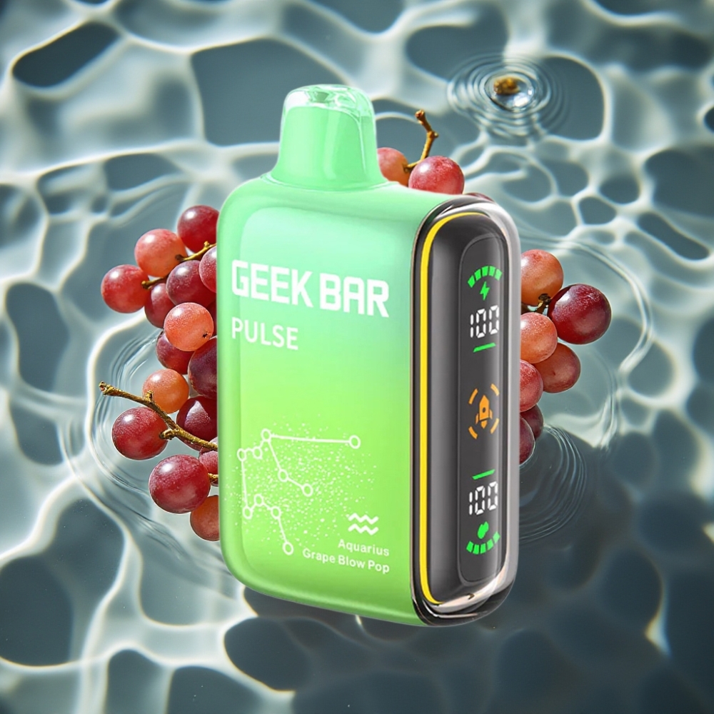 Geek Bar Pulse 15000 Puffs Disposable Vape Zodiac Edition 16ML 5% Nicotine USB-C