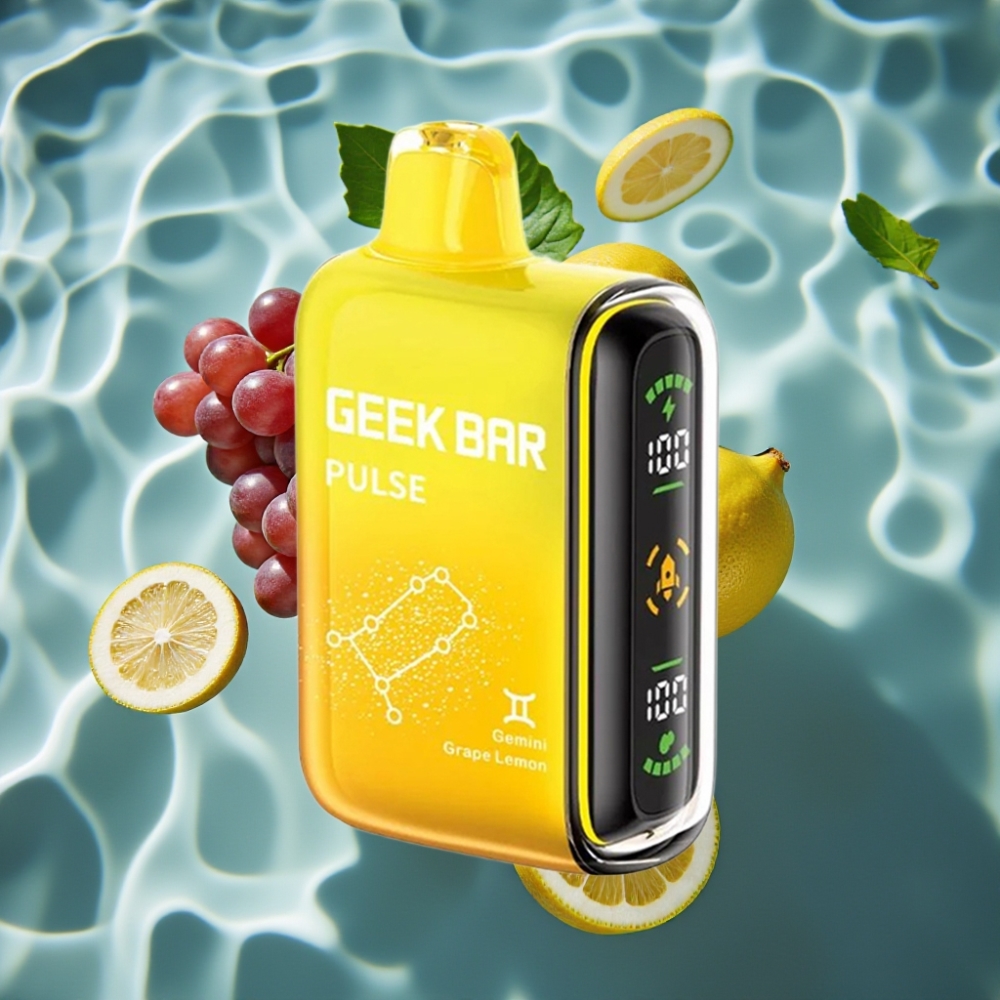 Geek Bar Pulse 15000 Puffs Disposable Vape Zodiac Edition 16ML 5% Nicotine USB-C