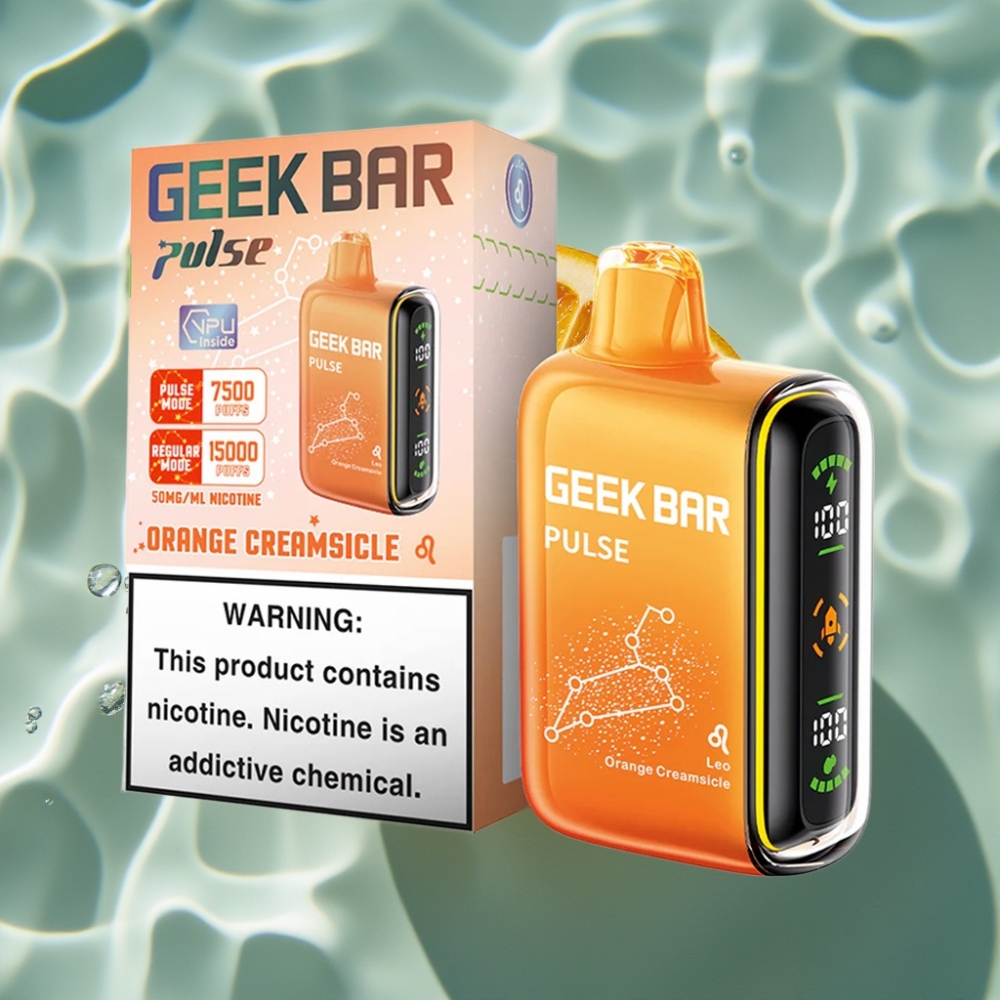 Geek Bar Pulse 15000 Puffs Disposable Vape Zodiac Edition 16ML 5% Nicotine USB-C