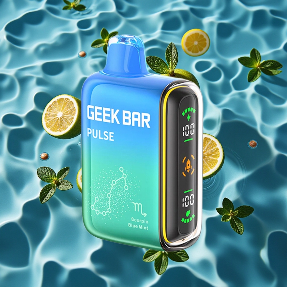 Geek Bar Pulse 15000 Puffs Disposable Vape Zodiac Edition 16ML 5% Nicotine USB-C