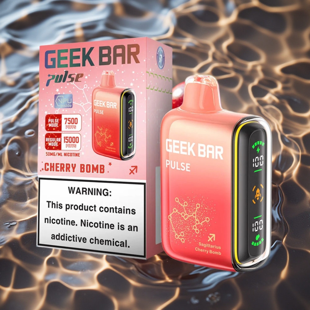 Geek Bar Pulse 15000 Puffs Disposable Vape Zodiac Edition 16ML 5% Nicotine USB-C