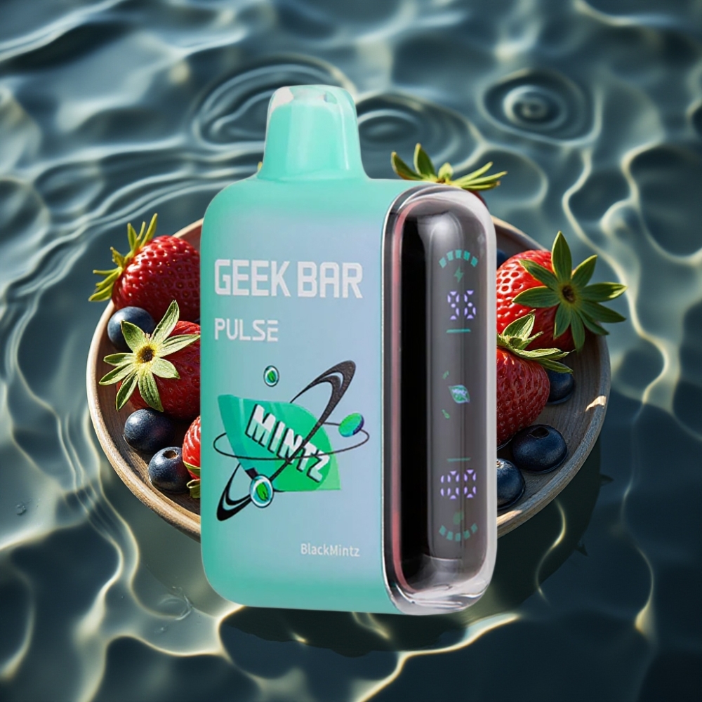 Geek Bar Pulse 15000 Puffs Mintz Edition 16ML 5% Nicotine USB-C Disposable Vape