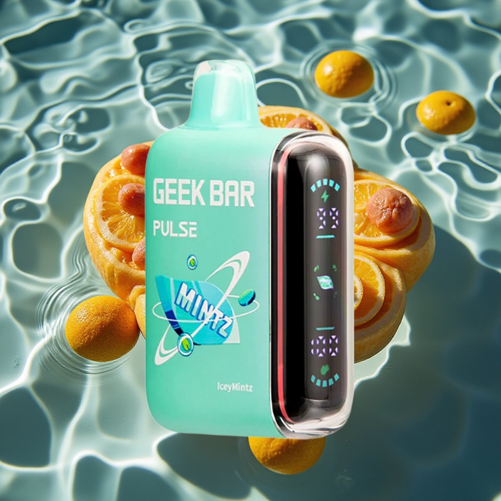 Geek Bar Pulse 15000 Puffs Mintz Edition 16ML 5% Nicotine USB-C Disposable Vape