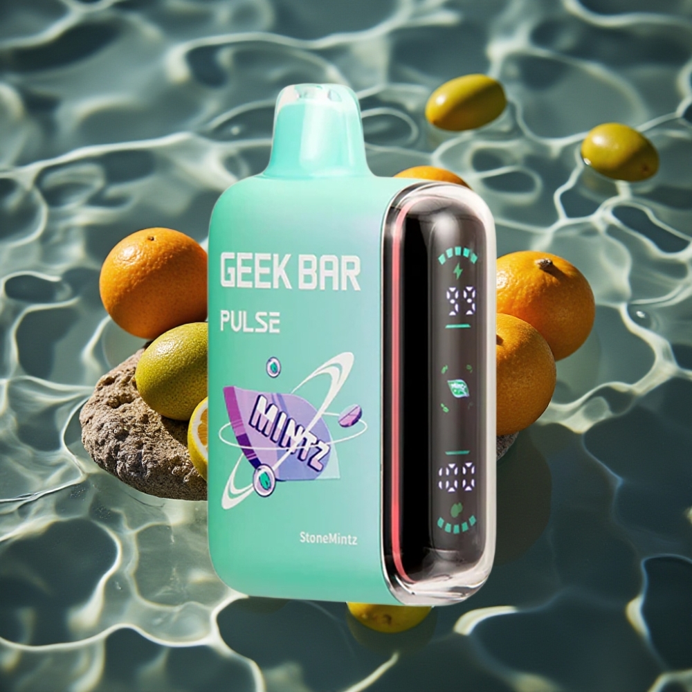 Geek Bar Pulse 15000 Puffs Mintz Edition 16ML 5% Nicotine USB-C Disposable Vape