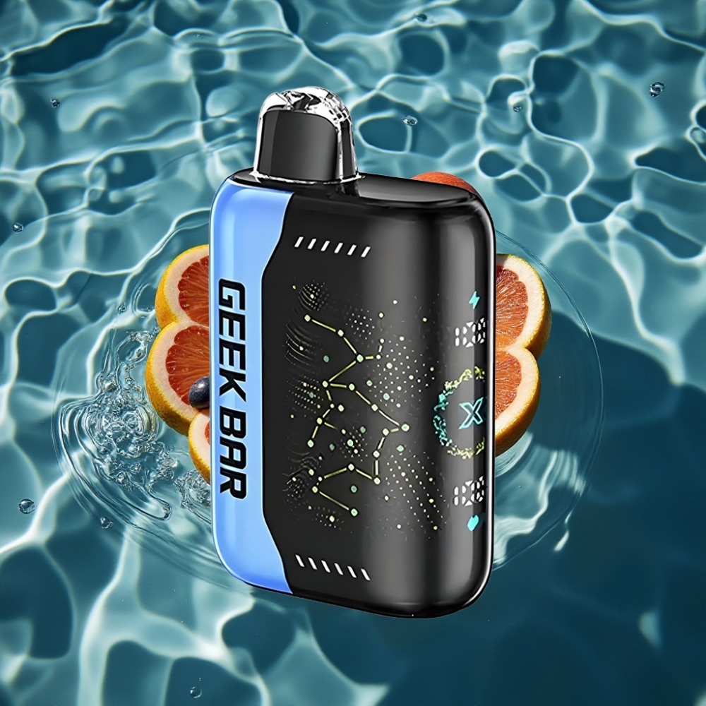 Geek Bar Pulse X 25000 Puffs Disposable Vape 0% Nicotine 18mL Dual Mesh USB-C