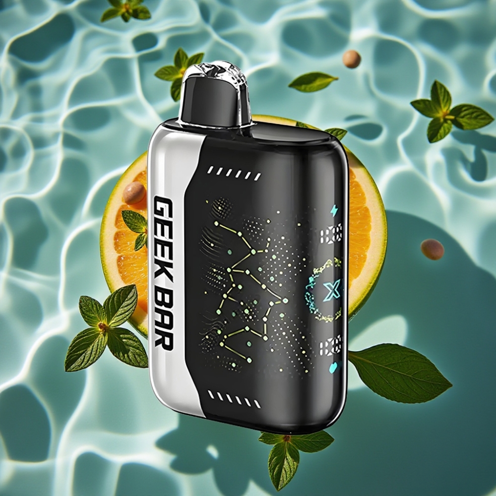 Geek Bar Pulse X 25000 Puffs Disposable Vape 0% Nicotine 18mL Dual Mesh USB-C