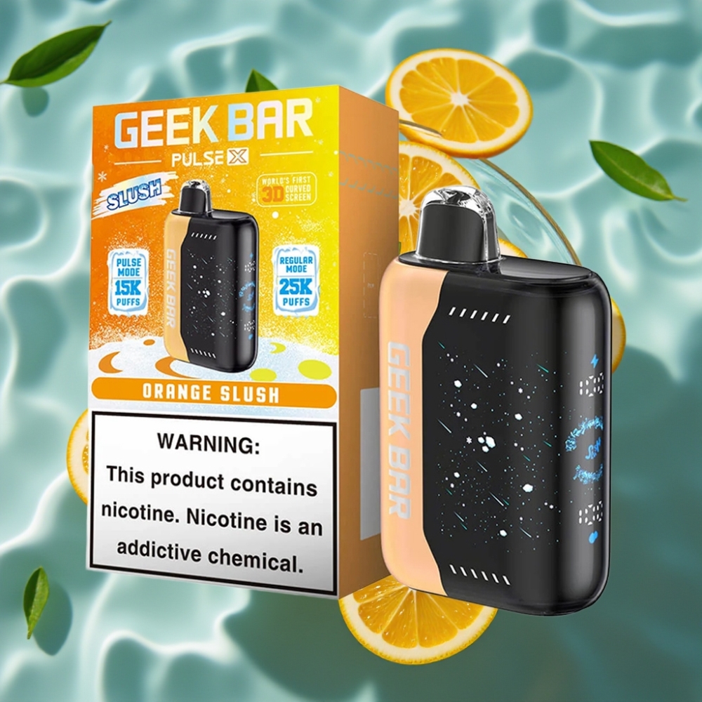 Geek Bar Pulse X 25000 Puffs Slush Edition Disposable Vape with Dual Mesh Coil & USB-C