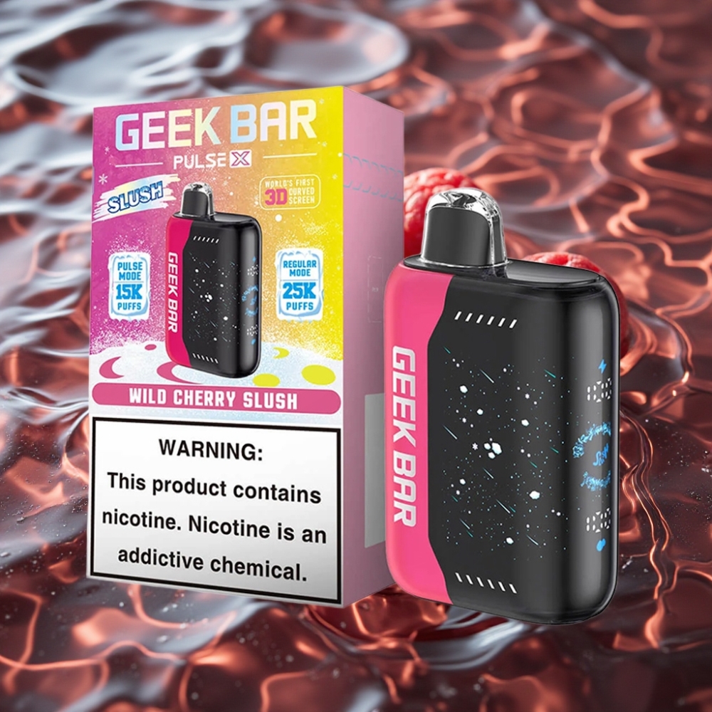 Geek Bar Pulse X 25000 Puffs Slush Edition Disposable Vape with Dual Mesh Coil & USB-C