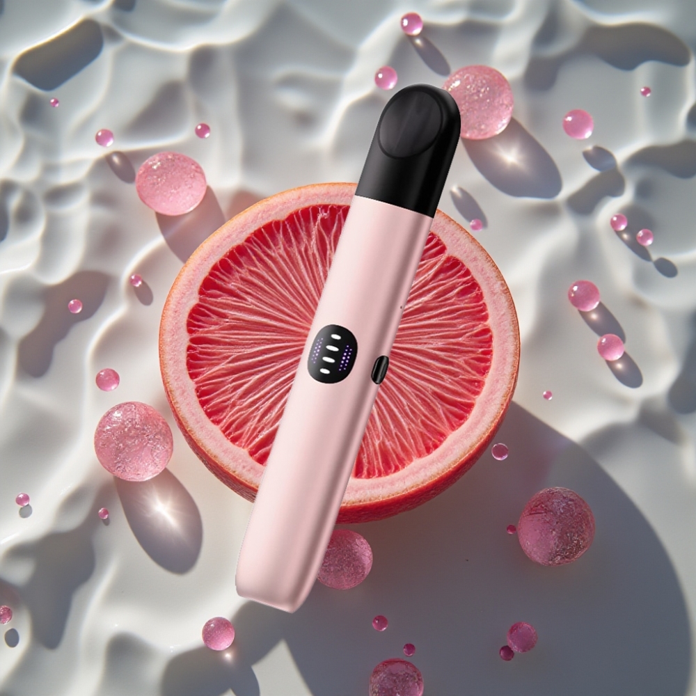 RELX Infinity 2 Pink Vape Device – Sleek Metallic Finish, 1.9ml Pod, 650 Puffs, USB-C