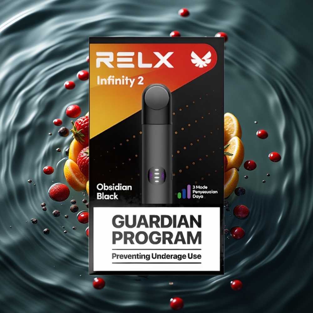 RELX Infinity 2 Vape Device Darkasteroid 1.9ml Pod 650 Puffs 440mAh USB-C