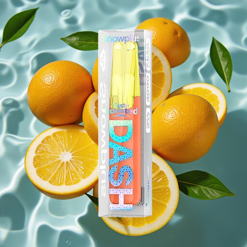 Snowplus Dash 4000 Puffs Disposable Device 7.5ml Orange Soda Ceramic Coil 530mAh