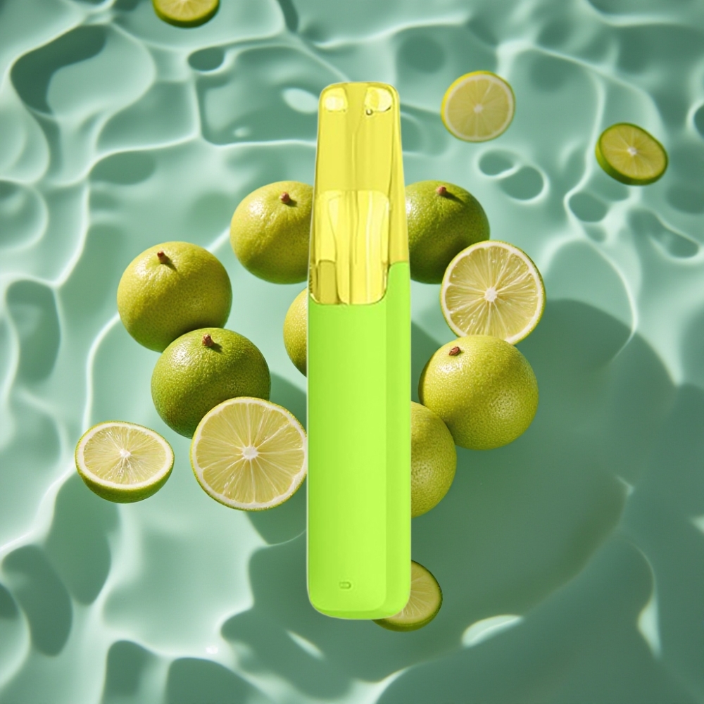 Snowplus Dash 4000 Puffs Disposable Device - Ceramic Atomizer, 7.5ml E-liquid, Crisp Green