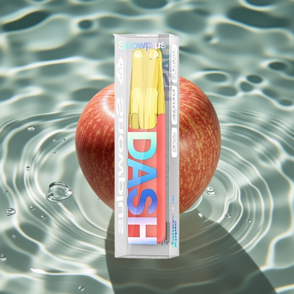Snowplus Dash 4000 Puffs Disposable Device - Honeycrisp Apple, 7.5ml E-liquid, 530mAh Battery