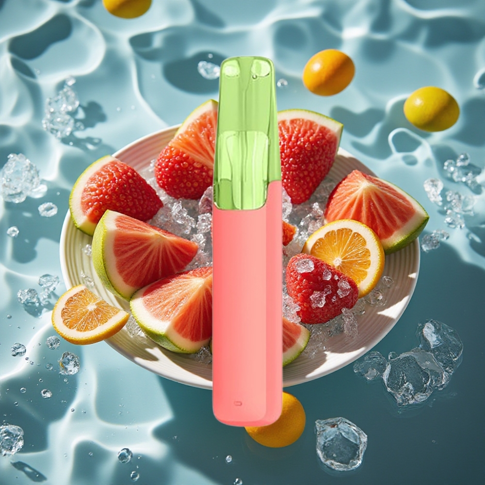 Snowplus Dash 4000 Puffs Disposable Device Lush Ice - 7.5mL E-liquid, 530mAh Battery, Ceramic Atomizer