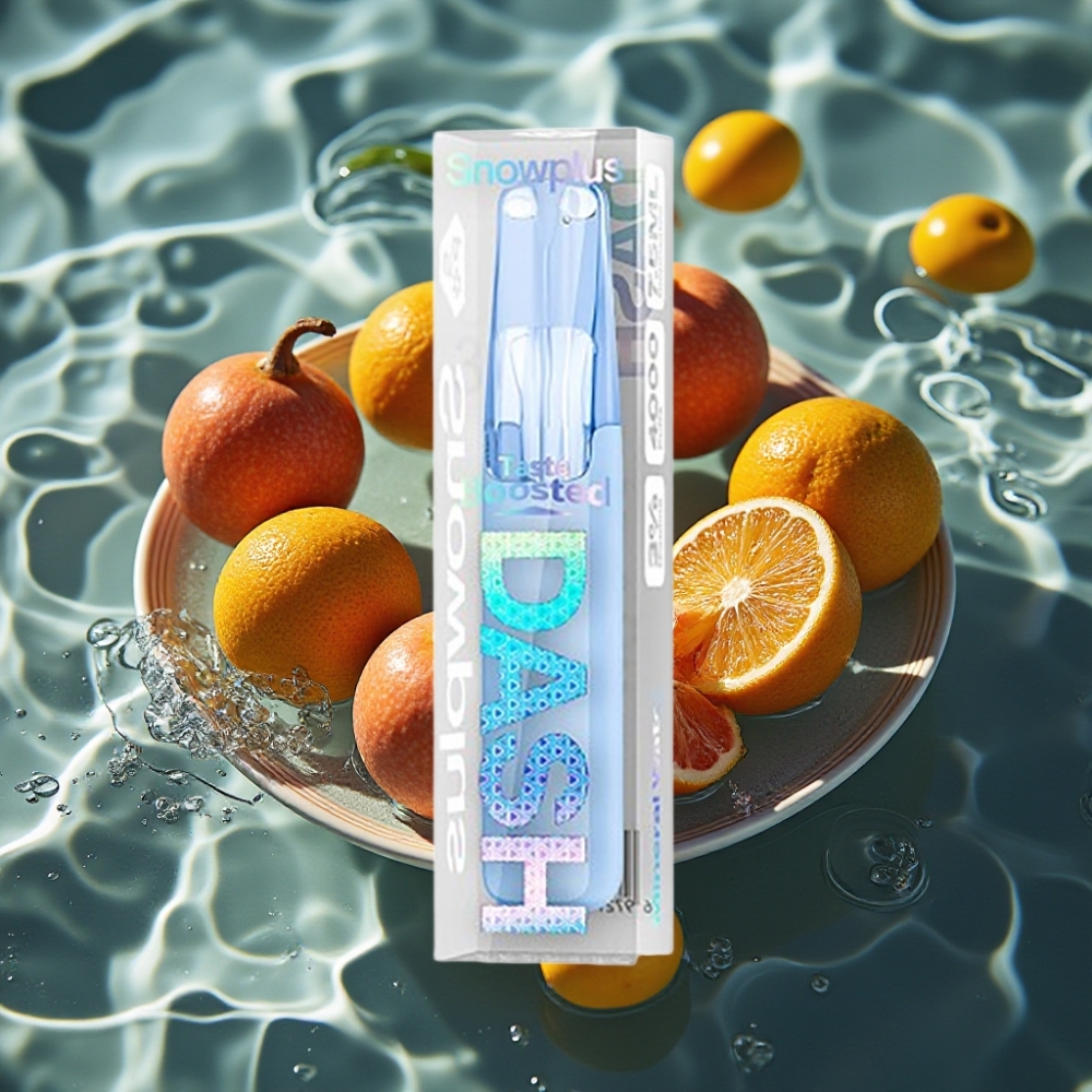 Snowplus Dash 4000 Puffs Disposable Device Mineral Water – Ceramic Atomizer, 7.5ml E-liquid, 530mAh Battery