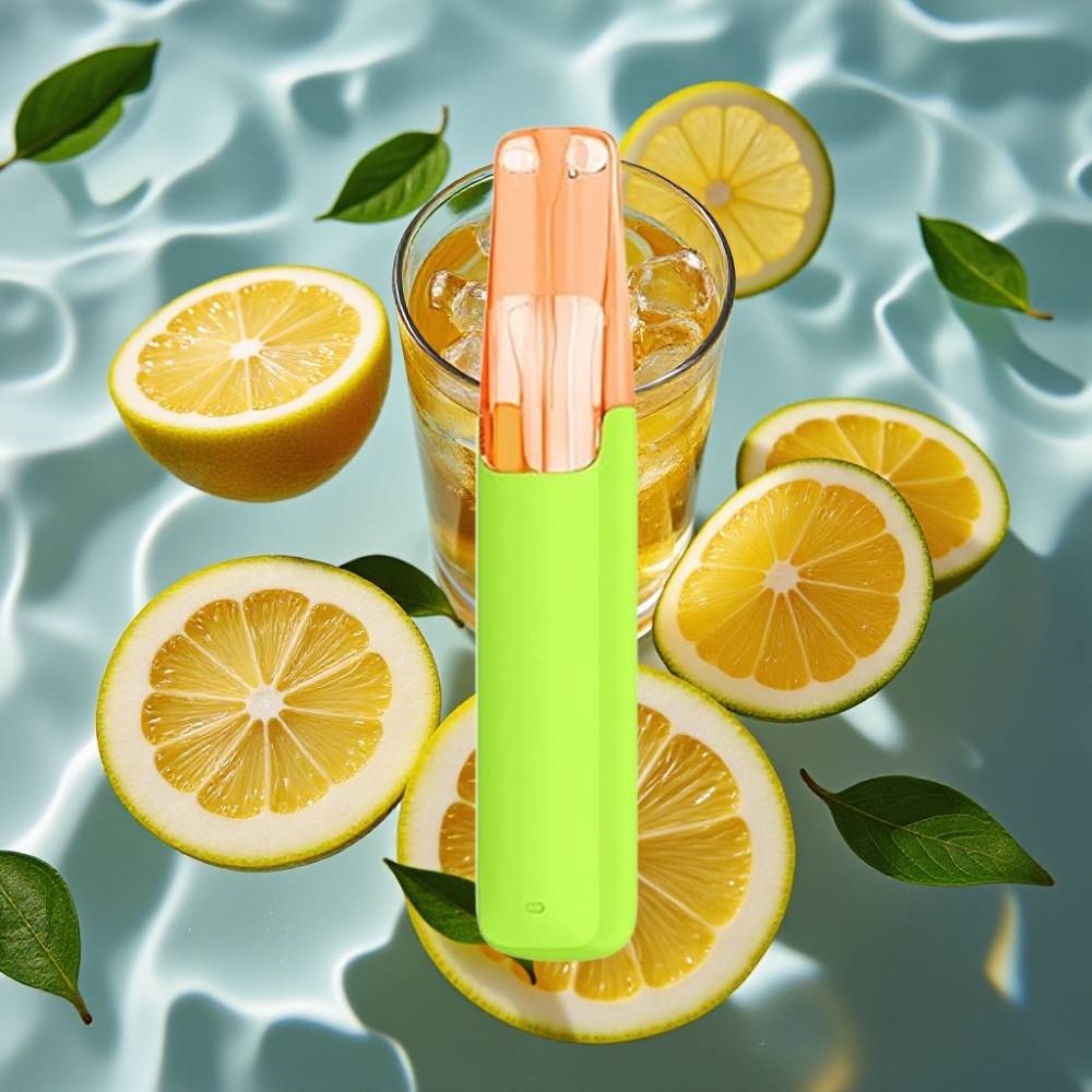 Snowplus Dash 4000 Puffs Disposable Device – Sparkling Iced Lemon Tea, Ceramic Atomizer, 530mAh Battery, 7.5mL E-liquid