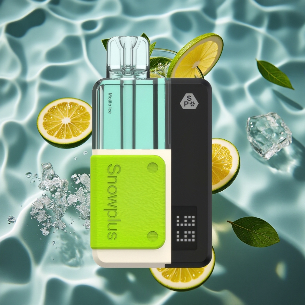 Snowplus Swift 15000 Puffs Pod Kit Mojito Ice Dual Mesh 1000mAh 2+10ml