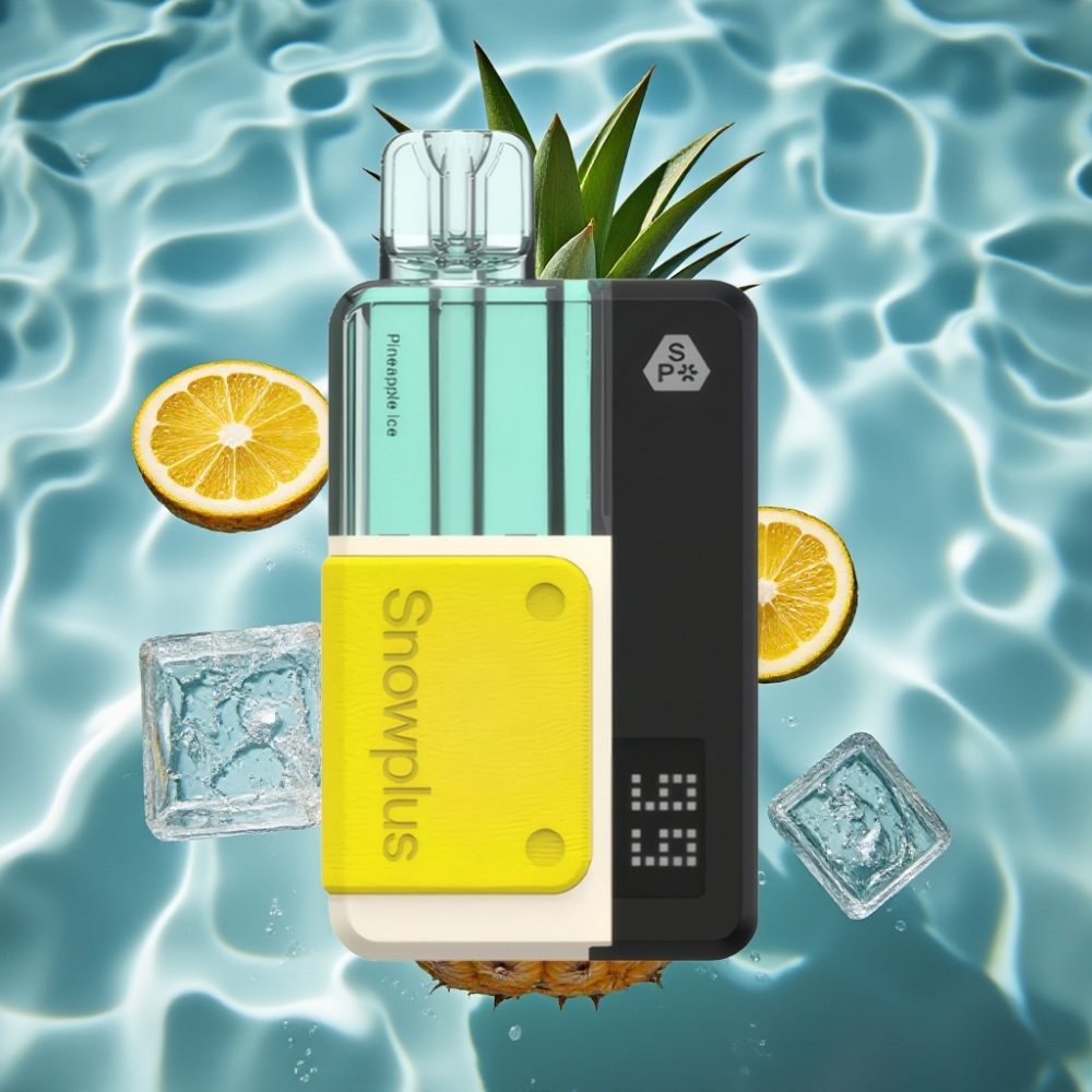 Snowplus Swift 15000 Puffs Pod Kit Pineapple Ice - Dual Mesh, 1000mAh, 2+10ml Refillable